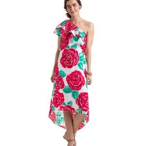 Vineyard Vines Run for the Roses Maxi Dress
